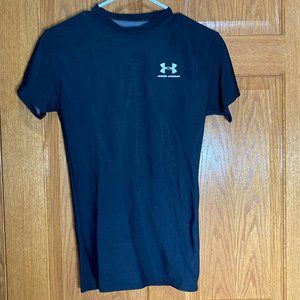 UNDER ARMOUR Men's M Black Compression Shirt